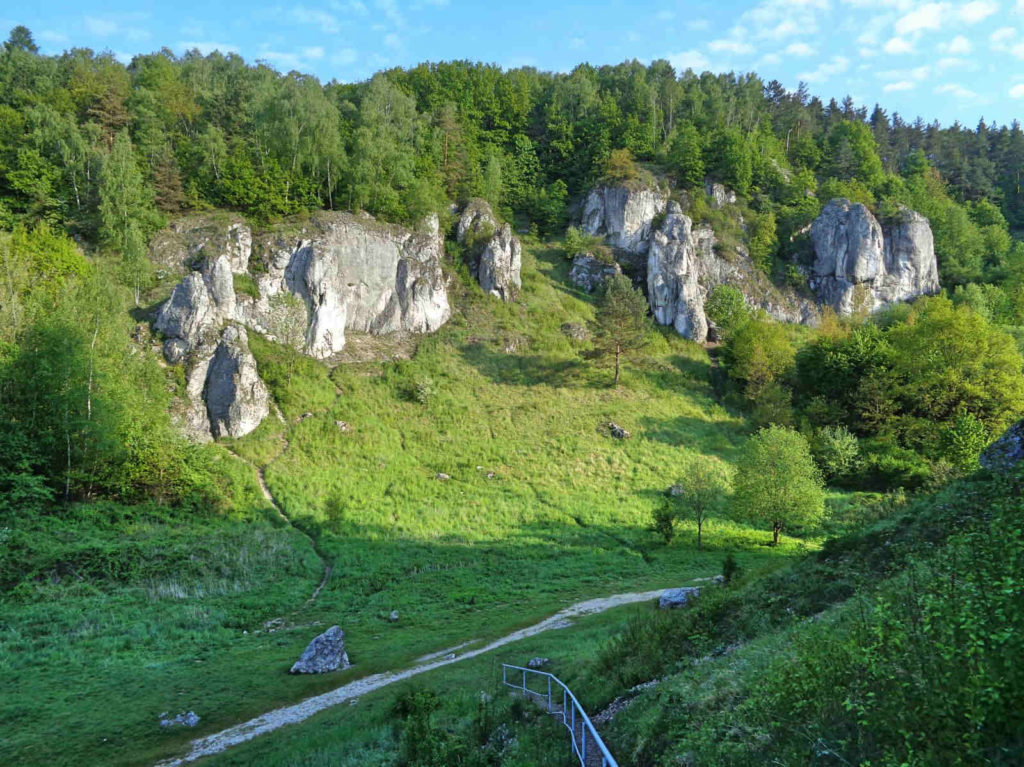 Dolina Kobylańska, skałki